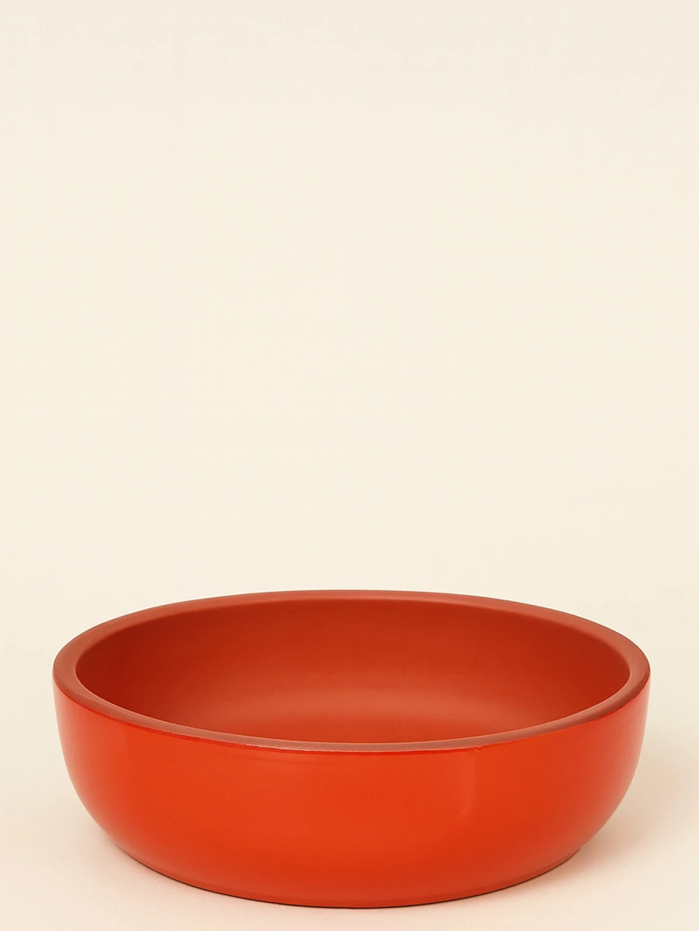 Yayvan Sırlı Saksı Turuncu Ø21cm Yayvan Sırlı Saksı Turuncu Ø21cm - saksilar - Lalezar Botanik